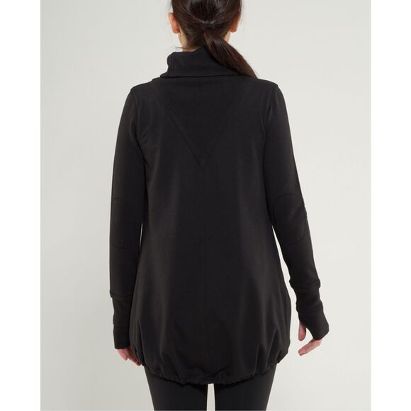 Lululemon Gratitude Wrap snap up jacket Black - Picture 5 of 14